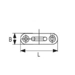 Bitva s krugom mala uska AISI 316 RX-lift - Slika 2