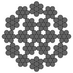 Čelično uže 19x7+čelična jezgra - Slika 2