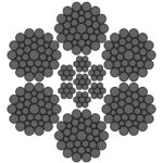 Čelično uže 6x36WS+čelična jezgra - Slika 2