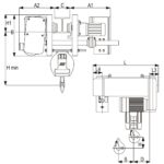 Dizalica jednogredna mosna tip SHA XD RX-lift - Slika 2