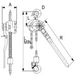 Dizalica sa galovim lancem ČEKRK RZV - Slika 2