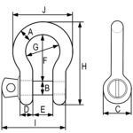 Green pin škopac omega visokootporni G-4161 - Slika 2