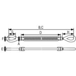 Green Pin zateznica oko-oko G-6311 - Slika 2