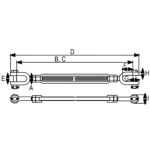 Green Pin zateznica vilica-vilica G-6323 - Slika 2