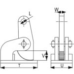 Hvataljka za lim horizontalna tip THK RX-lift - Slika 2