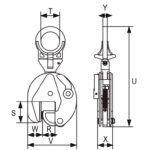 Hvataljka za lim (inox) univerzalna tip TS-R Terrier - Slika 2