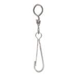 Swivel carabine hook according to DIN 5287 B type RX-lift