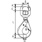 Kuka okretna samozatvarajuća G100 BKL - Slika 2