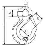 Kuka sa okom i lijevanim osiguračem G80 RX013 - Slika 2
