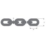 Lanac G80 za ručne dizalice EN 818-7 RX-lift - Slika 2