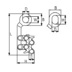 Natezač za žicu sa okruglim okom RX-lift - Slika 2