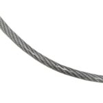 Plastificirano uže 6x19+vlaknasta jezgra