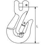 Clevis grab hook G100 - Image 2