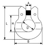 Omega chain connection link G80 - Image 2