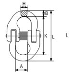 VG chain connecting link G80 - Image 2