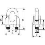Stezaljka DIN 741 - Slika 2