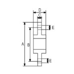 Vrtuljak sa ležajem oko-oko - Slika 2