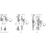 Dizalica lančana čekrk tip HSH-A619 RX-lift - Slika 2
