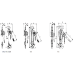Dizalica lančana čekrk tip HSH-A816 RX-lift - Slika 2